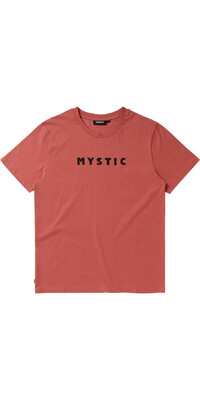 2024 Mystic Da Uomo Icon Tee Shirt 35105.230178 - Dusty Pink